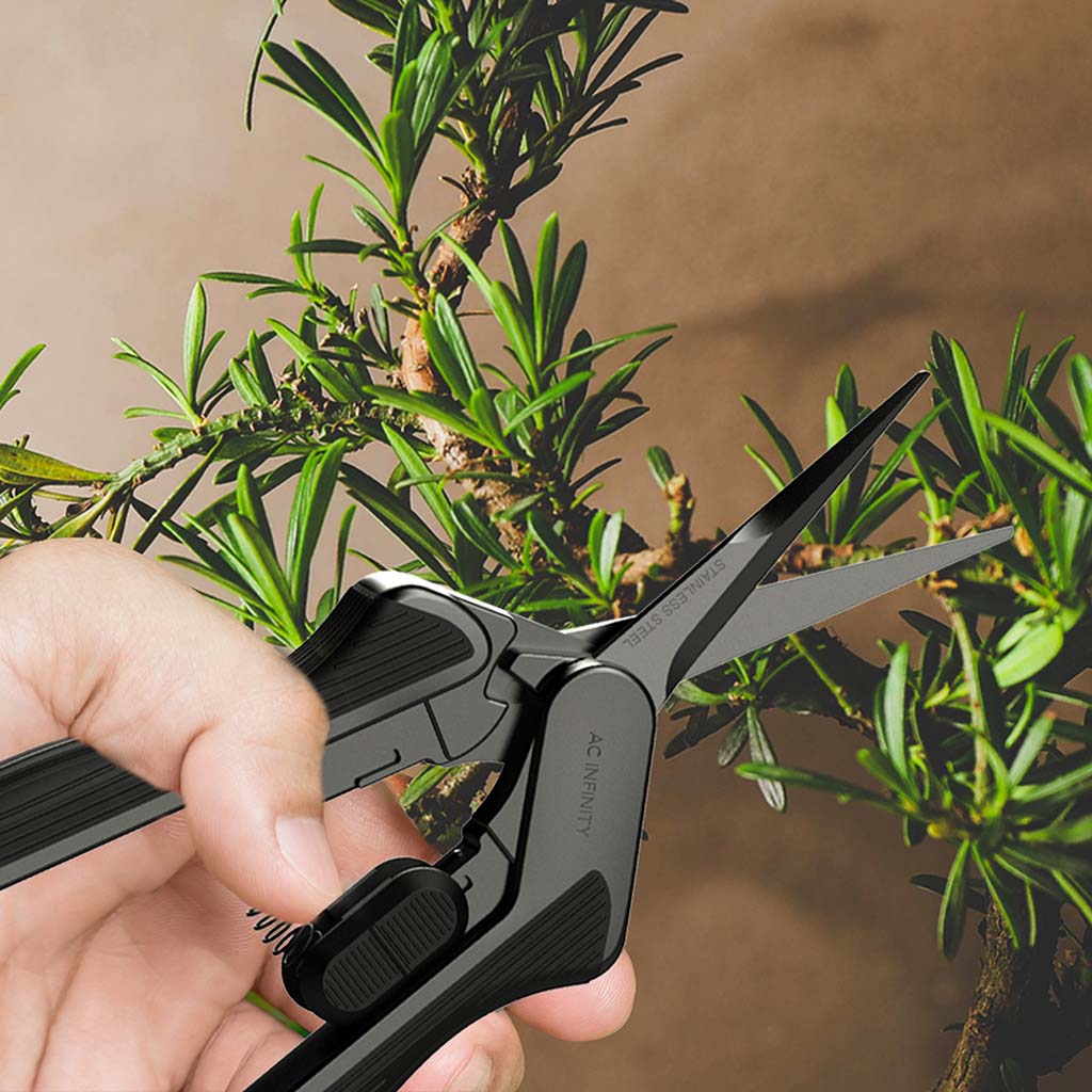 AC Infinity Gartenschere mit Reinigungsset, gerade Klinge - EigenGrow
