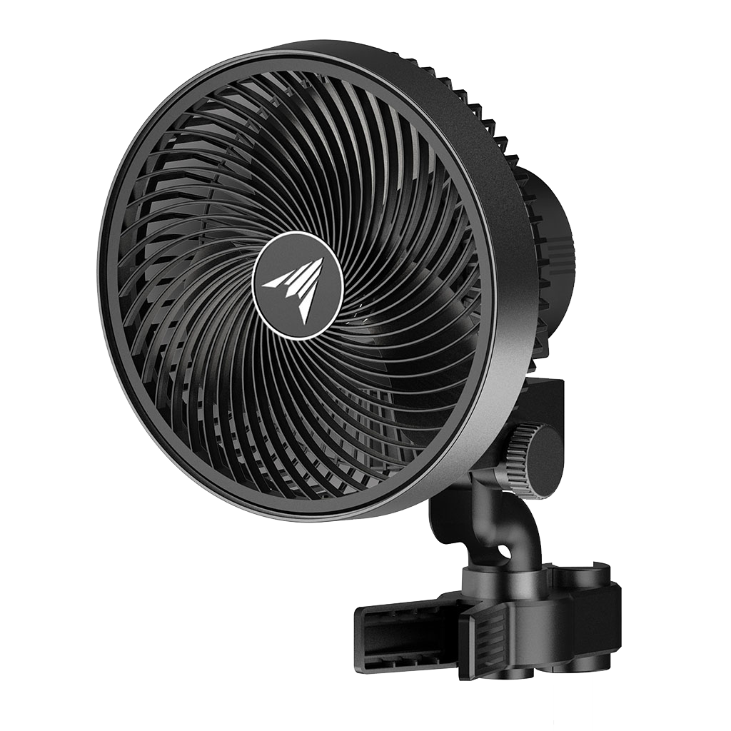 CLOUDRAY S6, GEN 2, Grow-Zelt-Clip-Ventilator 150 mm, EC-Motor, automatische Oszillation - EigenGrow