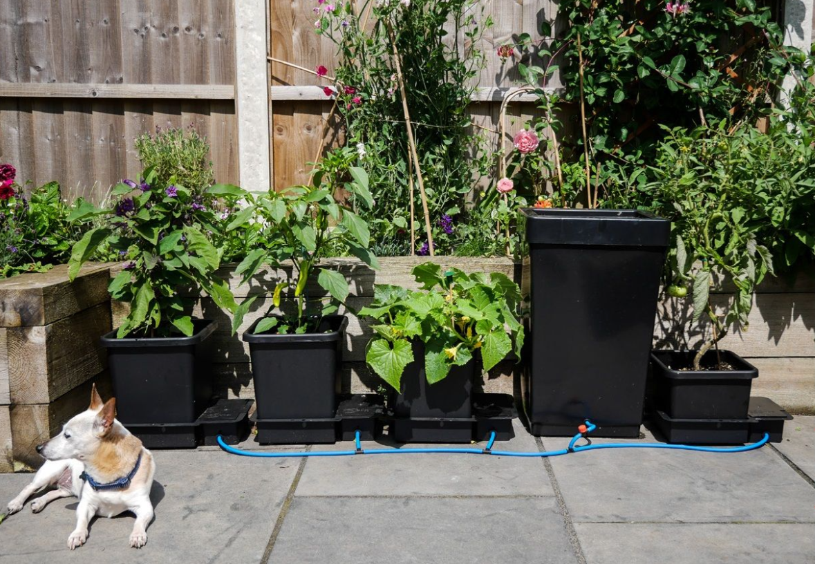 AutoPot 1 Pot System 4x 8.5L/15L Töpfe & 47L Wasserfass - EigenGrow