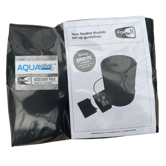 Zubehörpaket für FlexiPot 20L Modul – mit AQUAvalve5 - EigenGrow