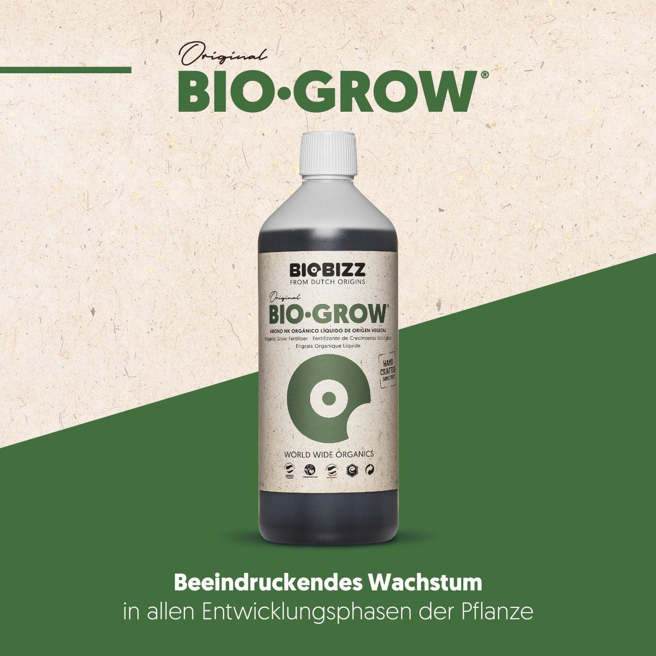 BioBizz Bio Grow 500ml / 1L / 5L - EigenGrow