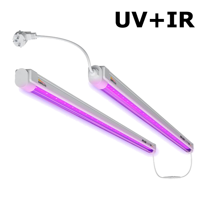 Dimlux 2x25W UV & IR Zusatzleuchte - EigenGrow