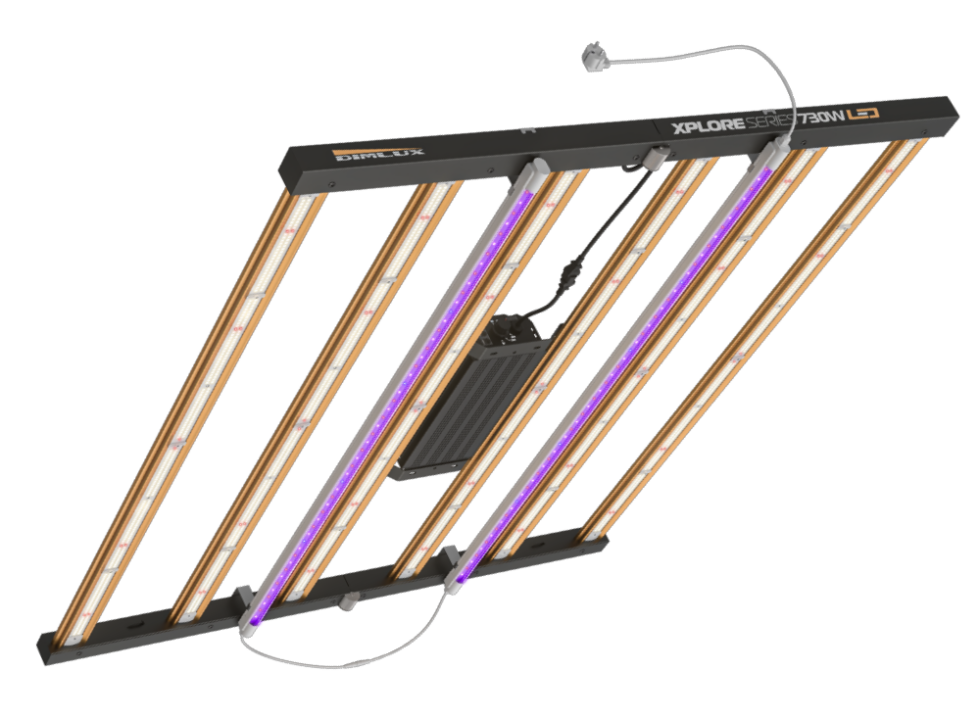 Dimlux 2x25W UV & IR Zusatzleuchte - EigenGrow
