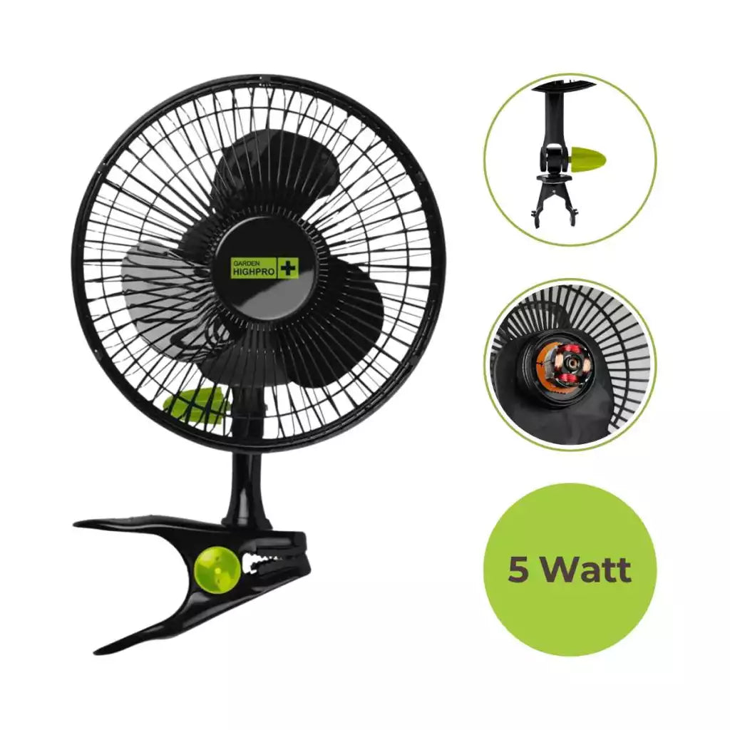 Clip Ventilator GHP 5 Watt - EigenGrow