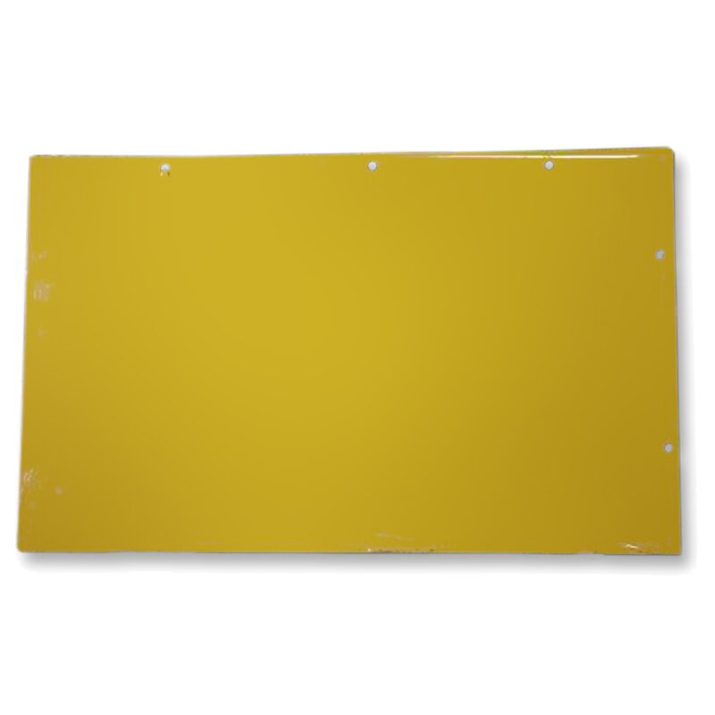 Gelbtafel 12x5 cm, 10er Pack