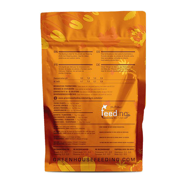 Green House Feeding Short Flowering 500g / 1Kg - EigenGrow