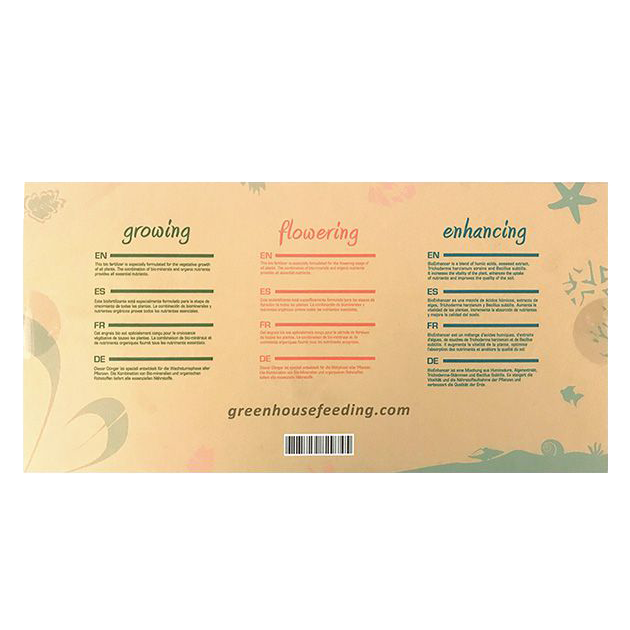 Green House Feeding Starterkit Bio - EigenGrow