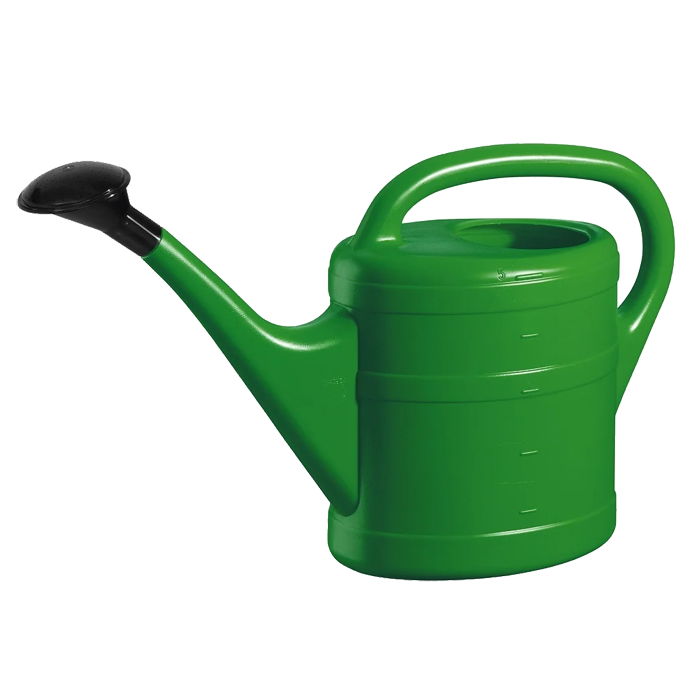 Gießkanne 10L Kunststoff grün - EigenGrow