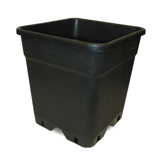 Vierkant Plastik Pflanzentöpfe Alle Größen - EigenGrow