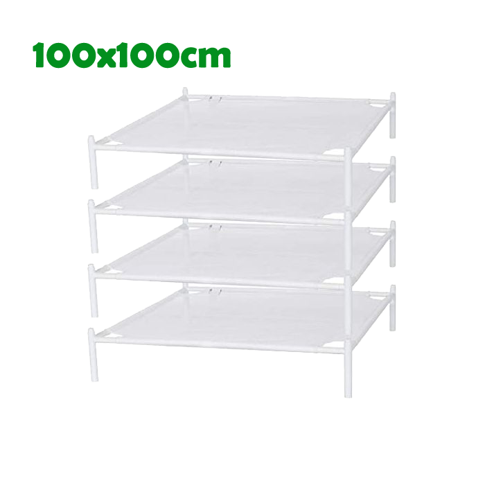 Trockenregal stapelbar 100x100cm - EigenGrow