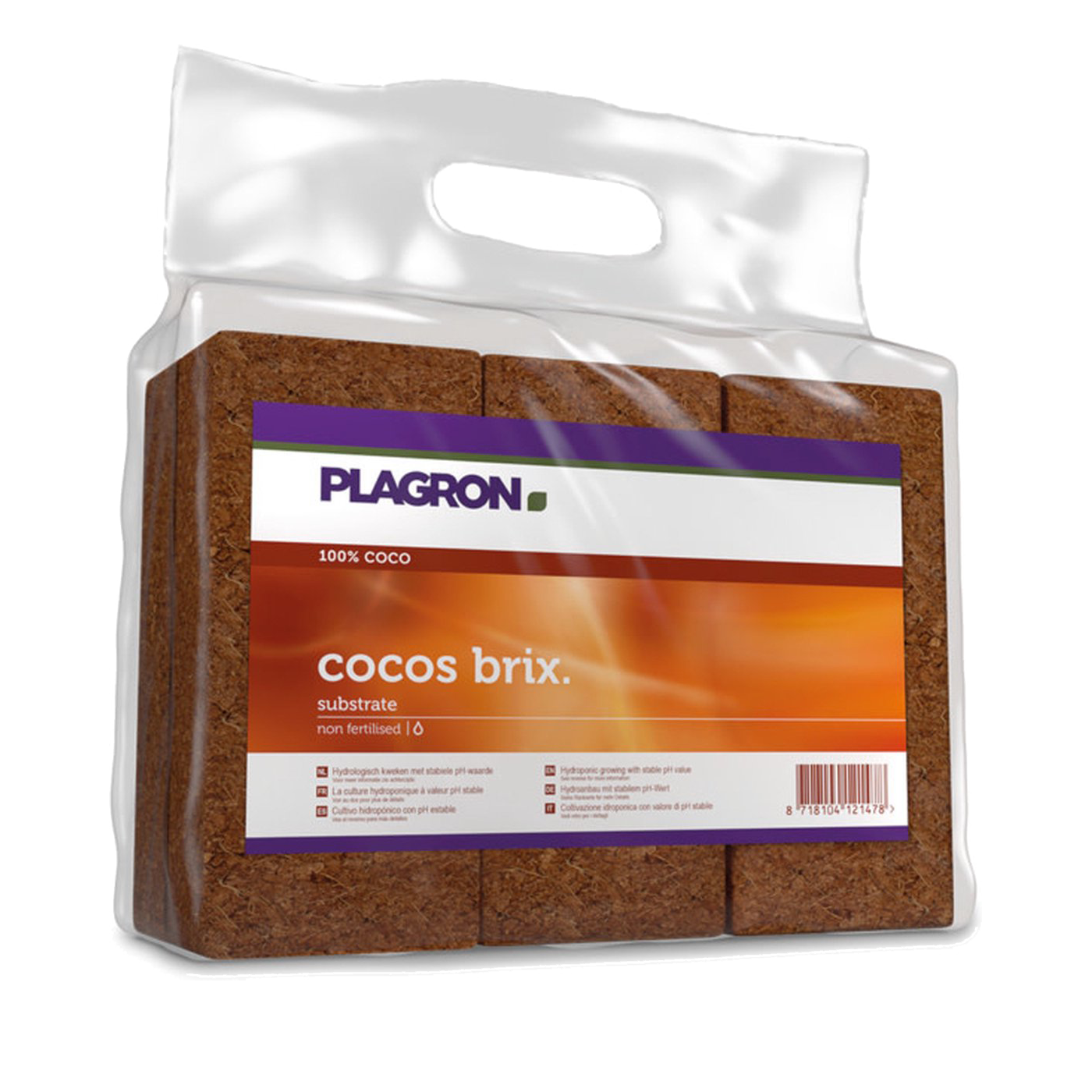 Plagron Cocos Brix 6 Stück - EigenGrow