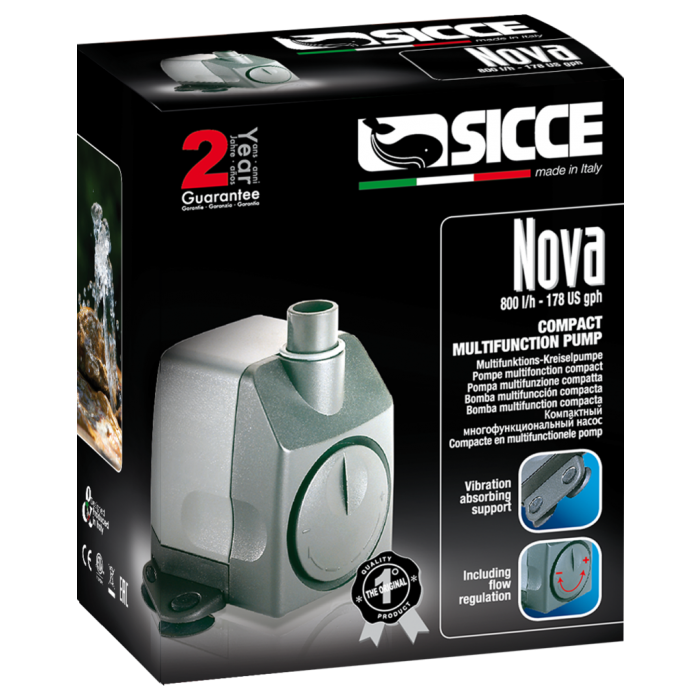 Sicce Umwälzpumpe Nova 800l/h - EigenGrow
