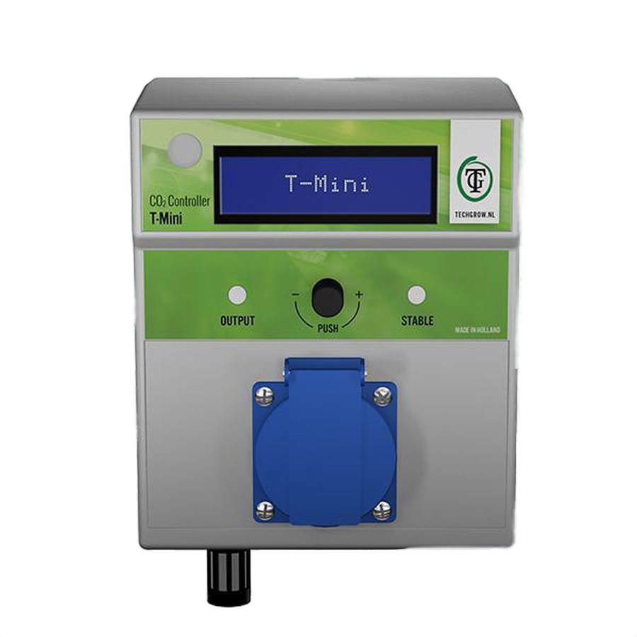 Techgrow T-Mini Pro Co2 Controller mit Co2 & Licht Sensor - EigenGrow