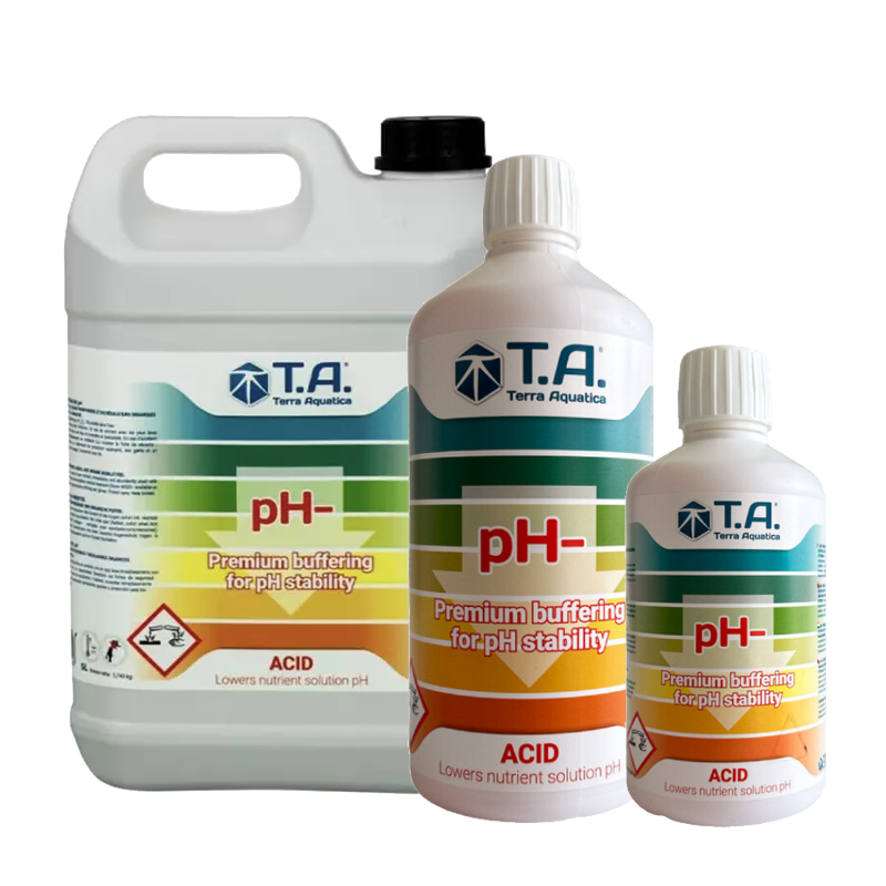 Terra Aquatica pH Down (pH-) 0,5L / 1L / 5L - EigenGrow