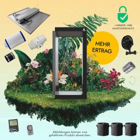 Growbox Komplettset 80x80x180cm 240w LED CALUMA