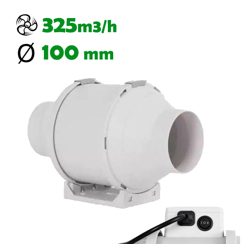 Vanguard TT 325m³/h  Absauger | 2 Stufen | ø100mm