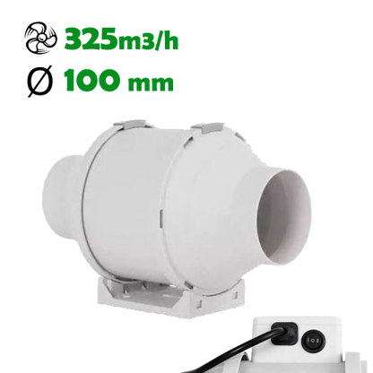 Vanguard TT 325m³/h  Absauger | 2 Stufen | ø100mm