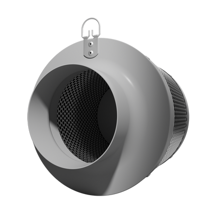 Aktivkohlefilter / Ø 100 mm / 120 m³/h