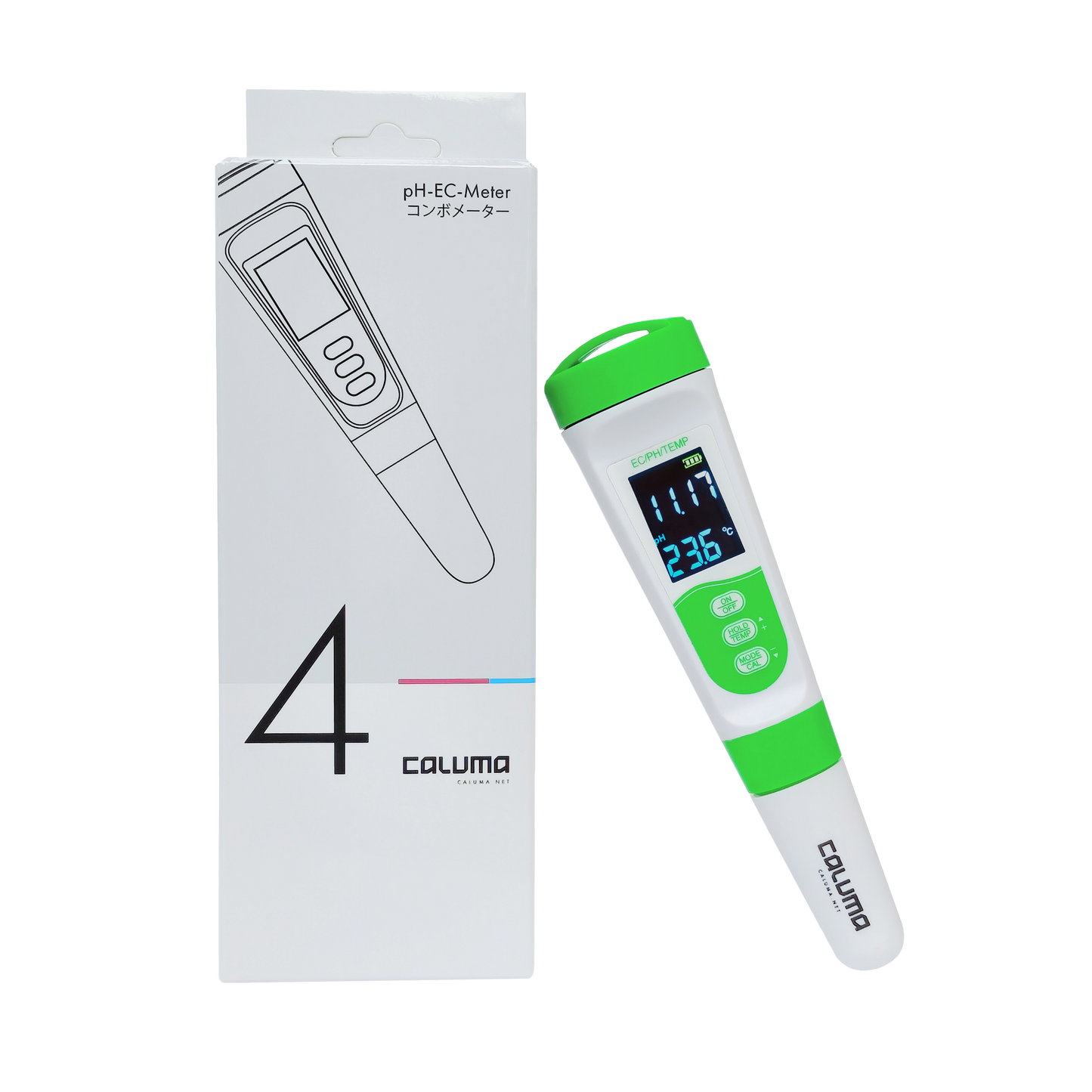 Caluma 3-in-1 Messgerät pH / EC / Temp