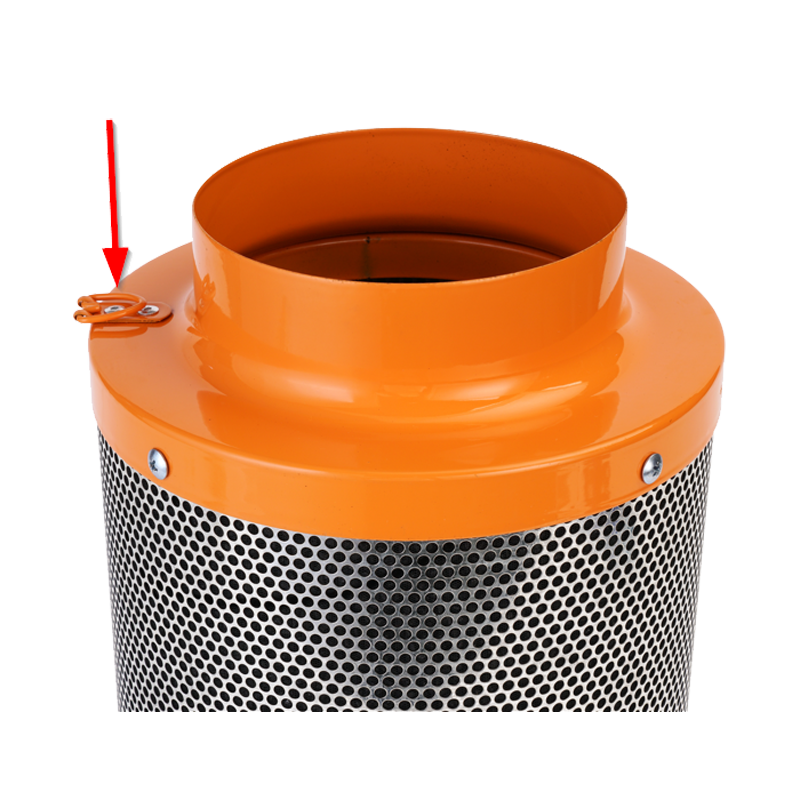 Clivex Carbon Filter | 150 × 475 mm | 600–660 m³/h