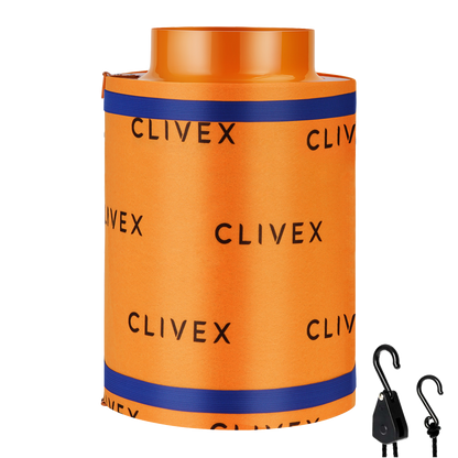 Clivex Carbon Filter | 100 x 400 mm | 275 - 300 m3/h