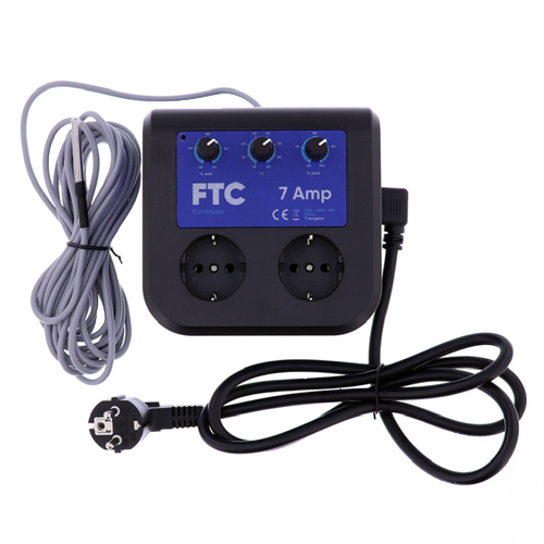 Fertraso FTC Twin Climate Controller 7A + 5m Temp Sensor