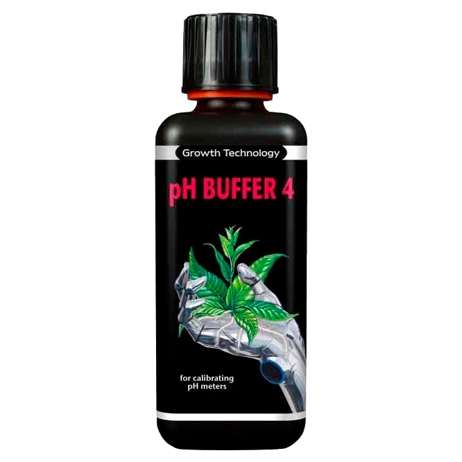 Growth Technology | PH 4 Kalibrierlösung | 300 ml