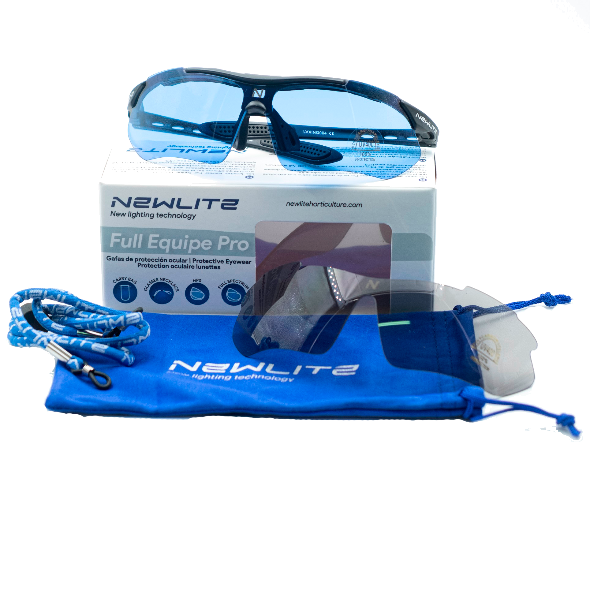 Newlite Full Equipe Pro LED | HPS Schutzbrille