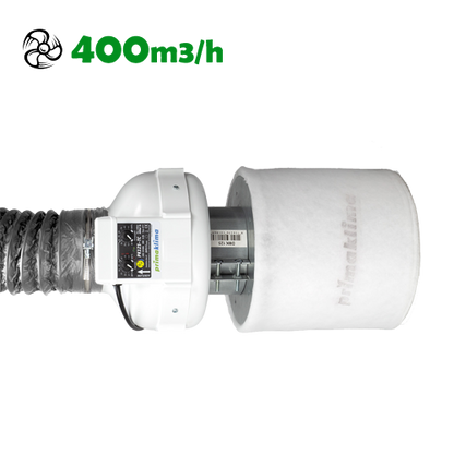 Abluftset PrimaKlima 400m³/h | 125mm | Temperaturgesteuert