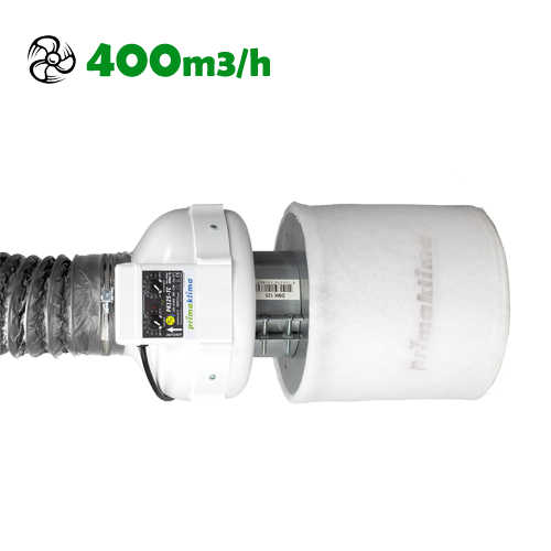 Abluftset PrimaKlima 400m³/h | 125mm | Temperaturgesteuert