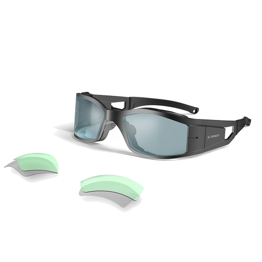 AC Infinity Growzelt LED Schutzbrille mit 3 farbkorrigierenden Linsen - EigenGrow