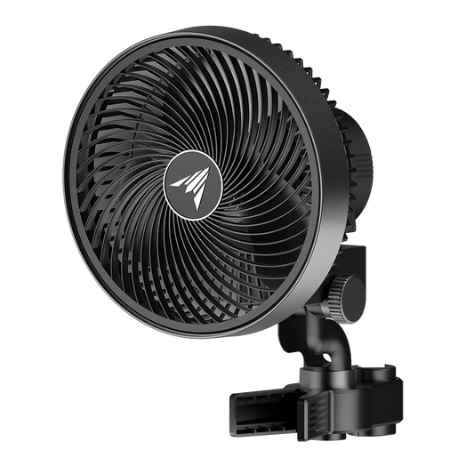 CLOUDRAY S6, GEN 2, Grow-Zelt-Clip-Ventilator 150 mm, EC-Motor, automatische Oszillation - EigenGrow
