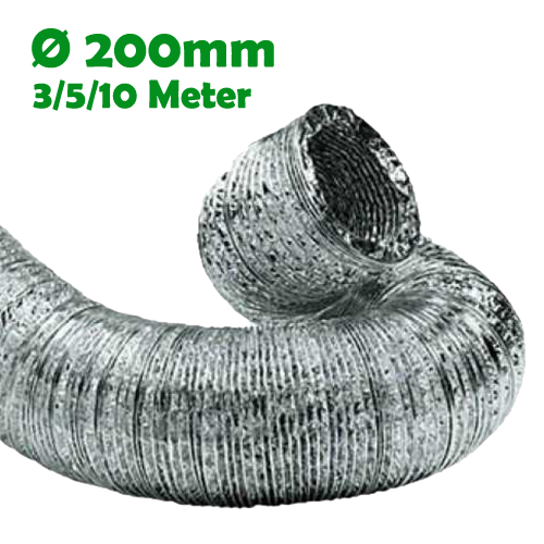 Aluconnect Flexrohr ø 200mm 3/5/10m - EigenGrow