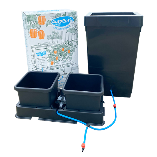 AutoPot Easy2grow Starterset 2x8.5L/15L Töpfe & 47L Wasserfass - EigenGrow