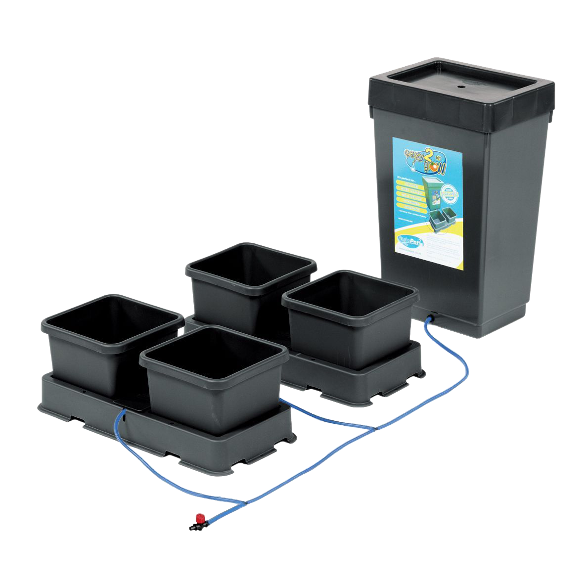 AutoPot Easy2grow Starterset 4x8.5L/15L Töpfe& 47L Wasserfass - EigenGrow