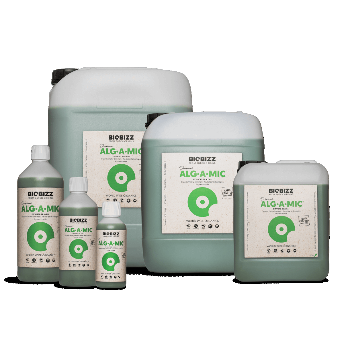 BioBizz Alg-A-Mic, Biostimulator 500ml / 1L / 5L - EigenGrow