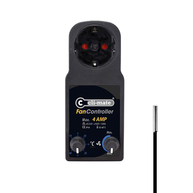 Cli-mate Fan Controller 4A incl. 5m temp sensor