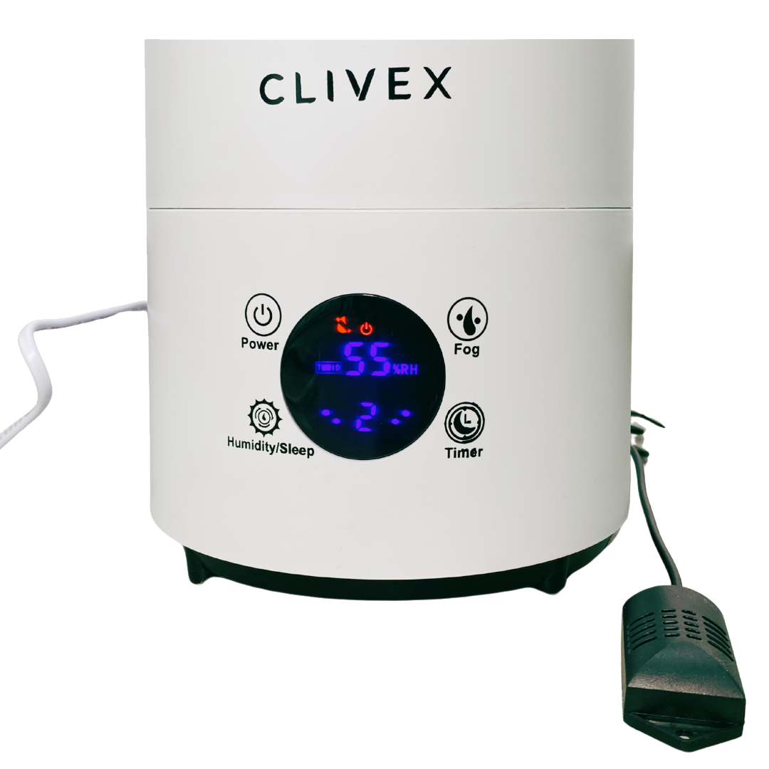 Clivex Luftbefeuchter mit externem Hygrostat 6L Digital - EigenGrow