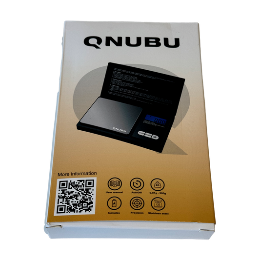 Qnubu Digitalwaage | 0,01 g – 200 g
