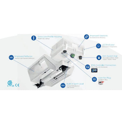 DimLux Joule- Series 1000W inkl. Lampe