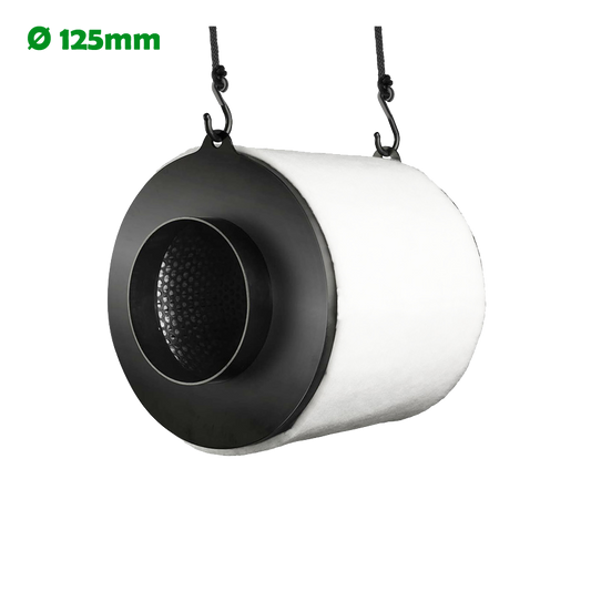 GHP ProActive Aktivkohlefilter 250m3/h 125mm Flansch - EigenGrow