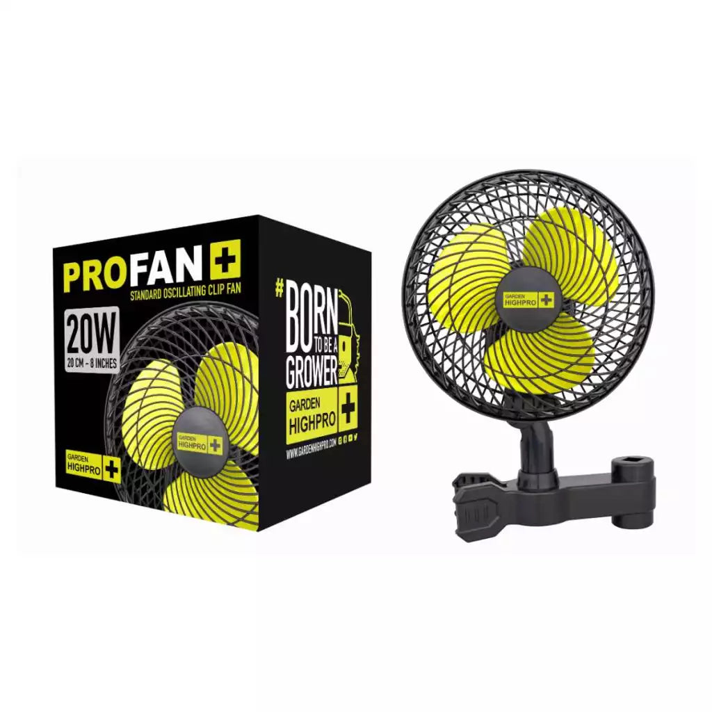 Clip Ventilator GHP 20 Watt schwenkend - EigenGrow