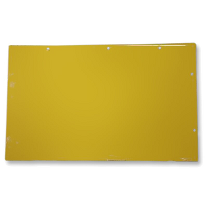 Gelbtafel 12x5 cm, 10er Pack