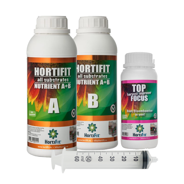 HortiFit Starterkit A&B mit Topfocus - EigenGrow