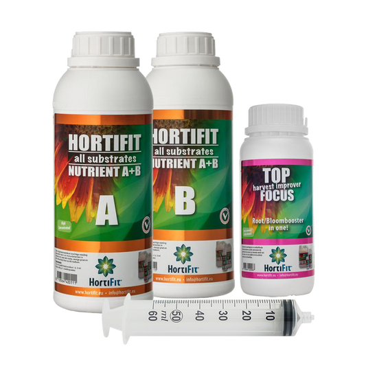 HortiFit Starterkit A&B mit Topfocus - EigenGrow