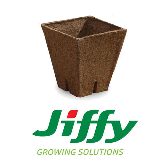 Jiffy Voranzuchttopf 8x8cm 10 Stück - EigenGrow