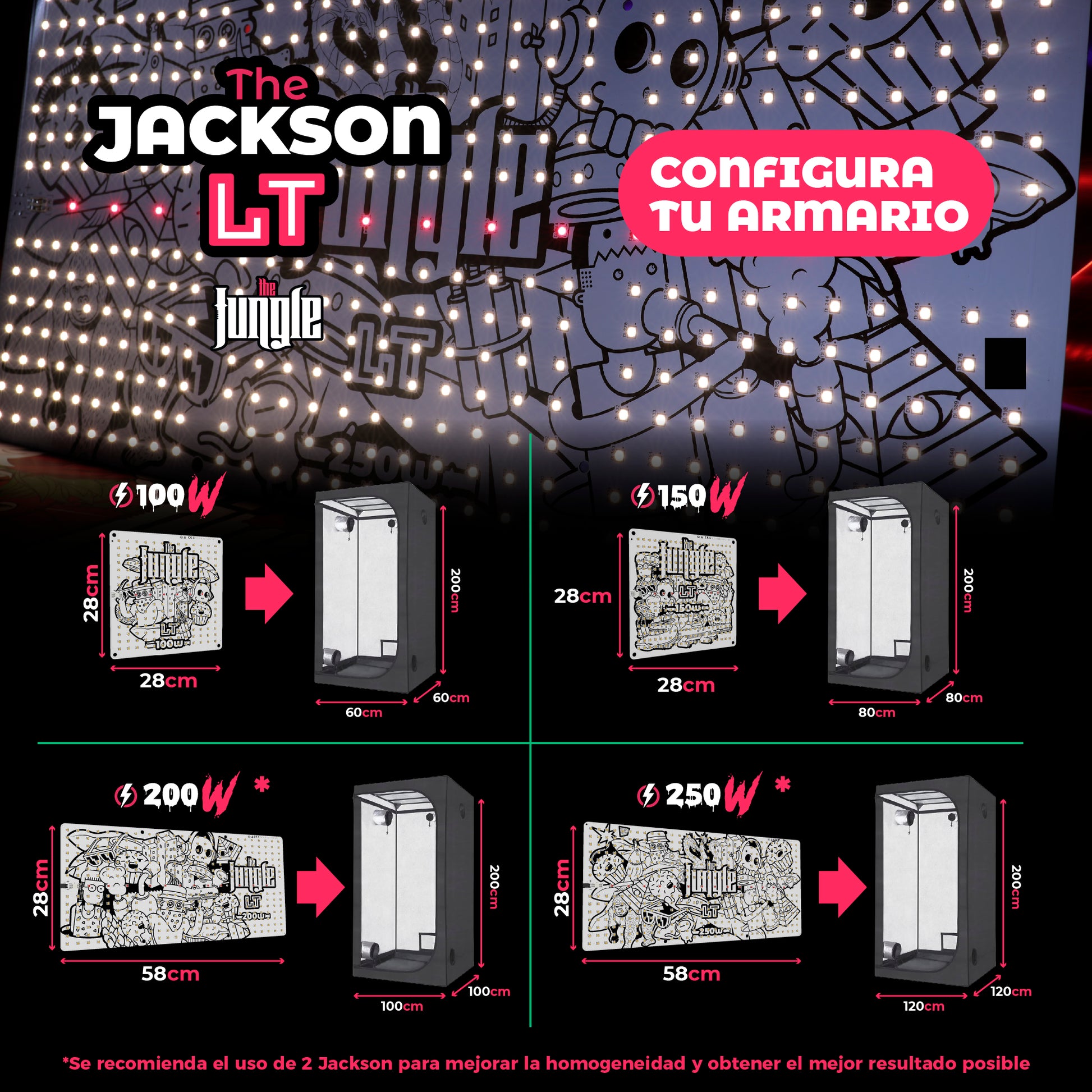 THE JACKSON LT 100W - EigenGrow