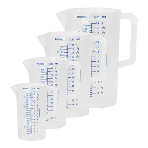 Messbecher in 8 Größen 50ml-5L - EigenGrow