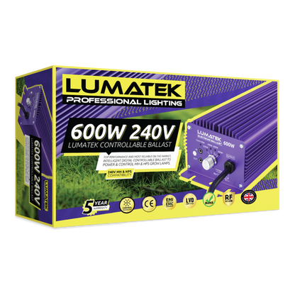 Lumatek 600/660W-240V 4 Stufen Vorschaltgerät - EigenGrow