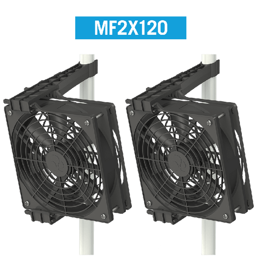 2x Secret Jardin Monkey Fan 24V 120mm